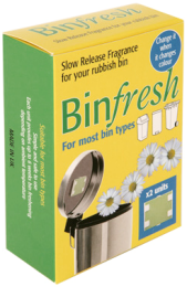 BinFresh air freshener pack